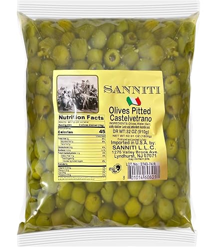 Amazon.com : Frankies 457 Whole Castelvetrano Olives - Authentic